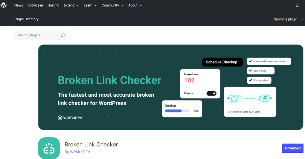 Broken Link Checker