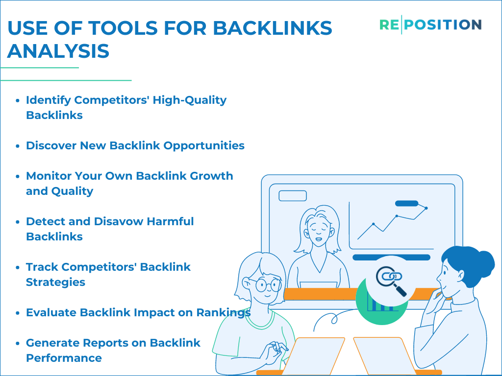 Use of Tools for Backlinks Analysis