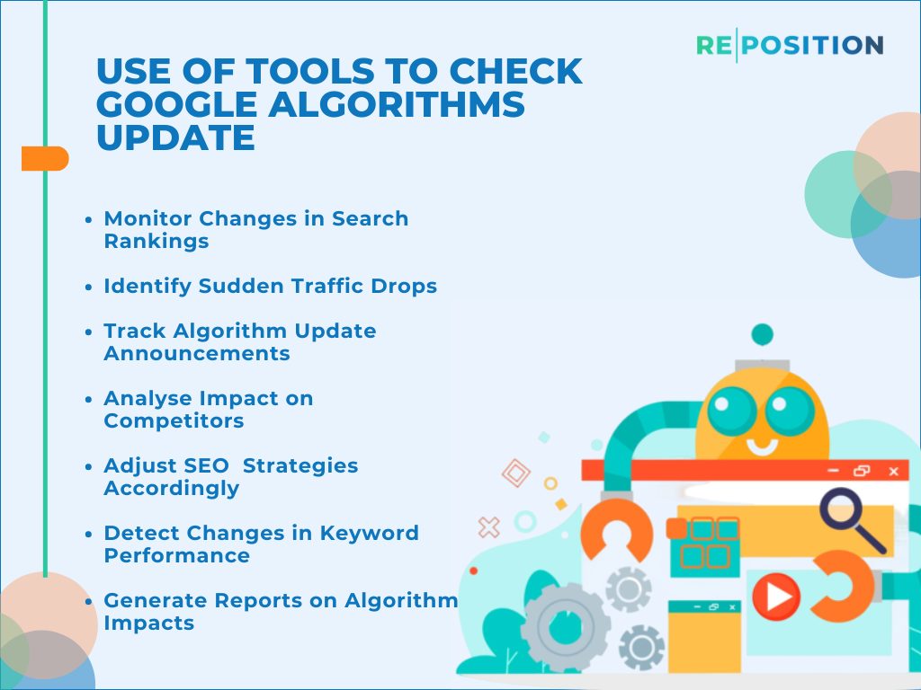 Use of Tools to check Google algorithms update